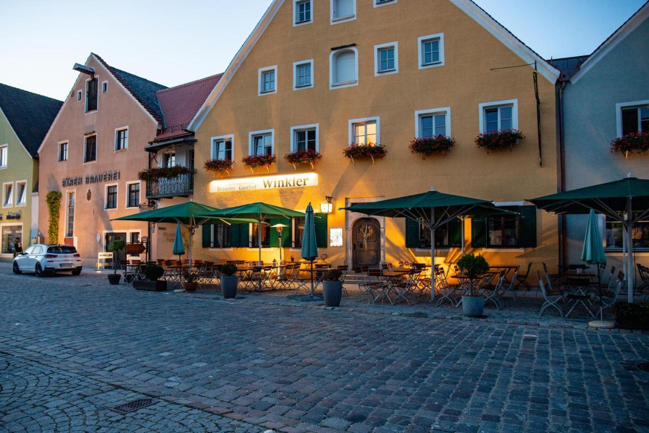 Altstadthotel Brauereigasthof Winkler Берхінг Екстер'єр фото